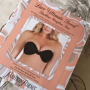 Lace Ultimate Boost Backless strapless Bra